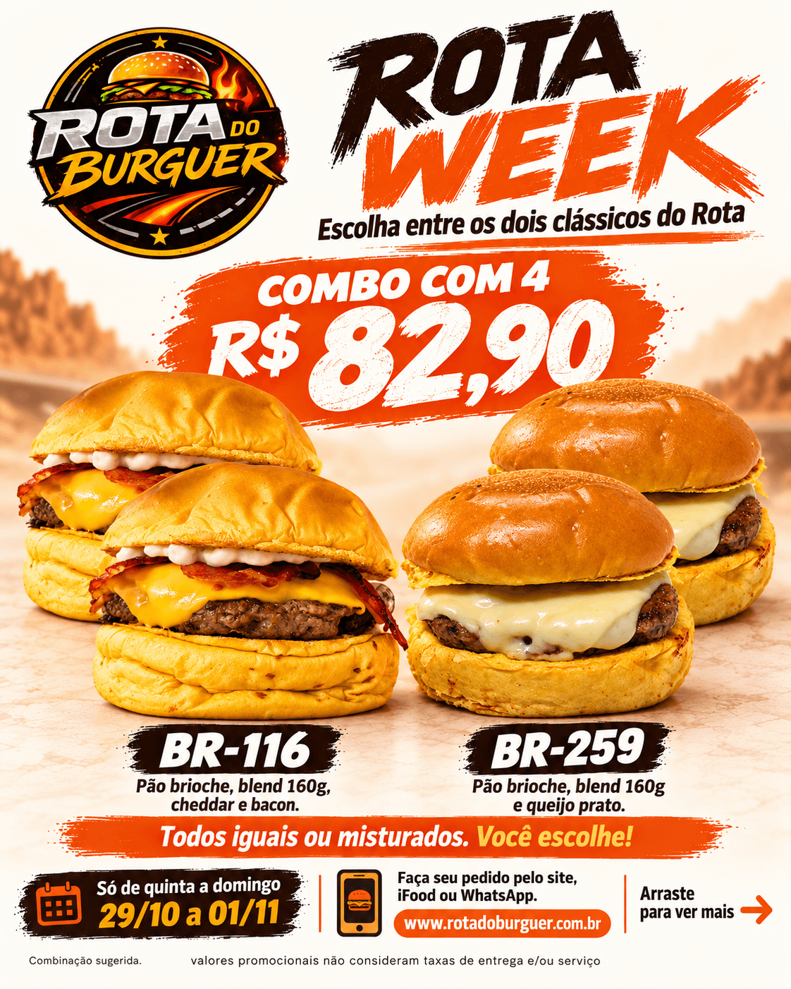 Combo Rota Week 4